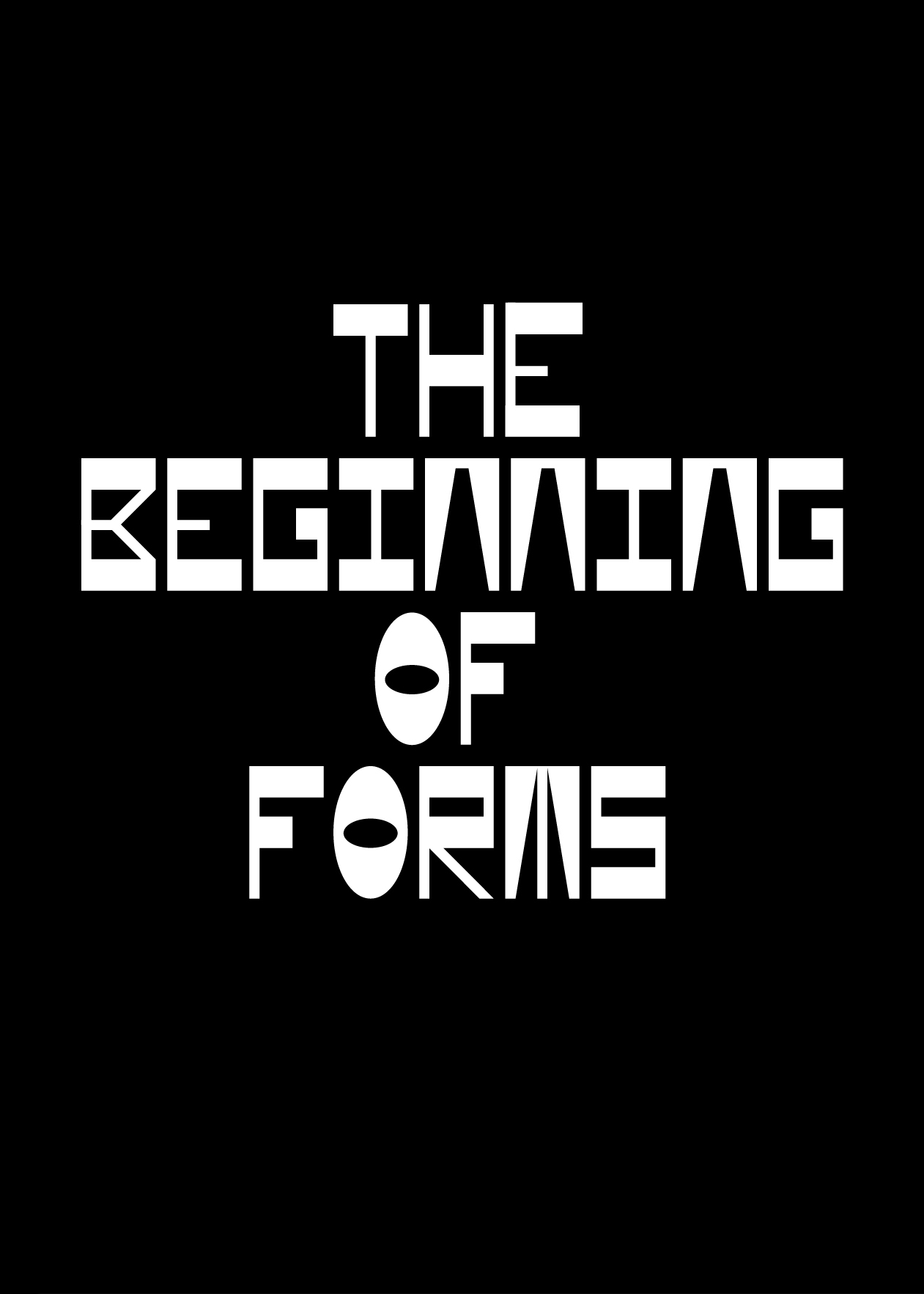 Beginning of Forms